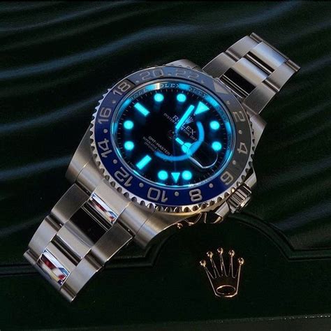 rolex gmt lume